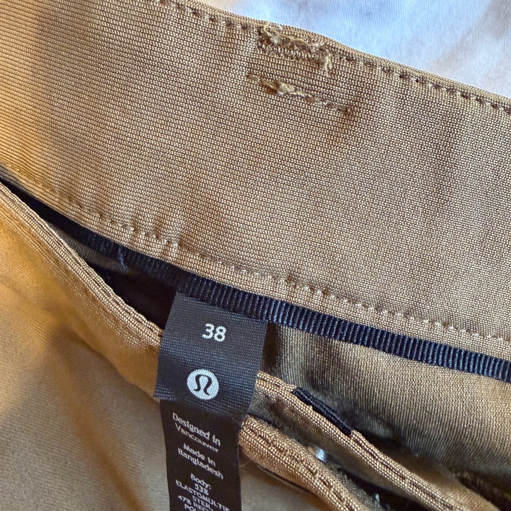 Lululemon Men’s ABC Classic-Fit 5 Pocket Warpstreme Pant 38Wx32L - Picture 2 of 3